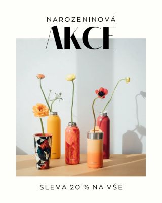 Slavíme 4. narozeniny, jupí!🥳 A jako poděkování, že jste celé 4 roky s námi, pro vás máme slevu 20 % úplně na všechno....